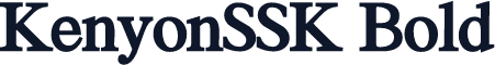KenyonSSK Bold