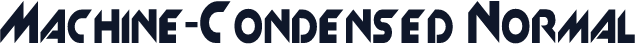 Machine-Condensed Normal
