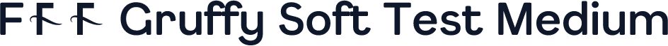 F37 Gruffy Soft Test Medium