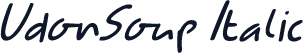 UdonSoup Italic