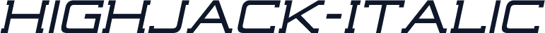 Highjack-Italic