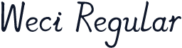 Weci Regular