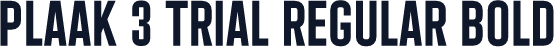 Plaak 3 Trial Regular Bold