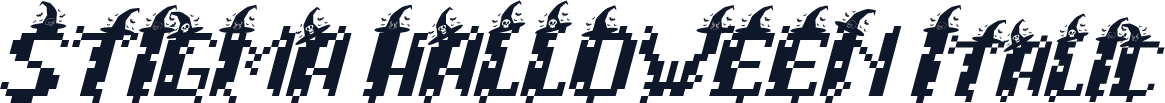 STIGMA HALLOWEEN Italic