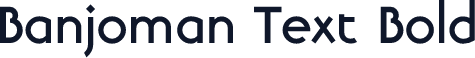 Banjoman Text Bold