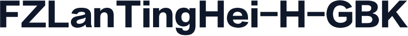FZLanTingHei-H-GBK