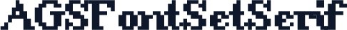 AGSFontSetSerif