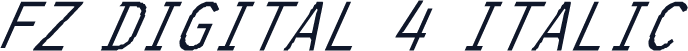 FZ DIGITAL 4 ITALIC