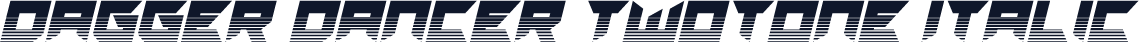 Dagger Dancer Twotone Italic