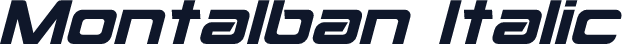 Montalban Italic