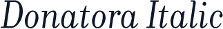 Donatora Italic