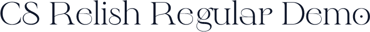 CS Relish Regular Demo