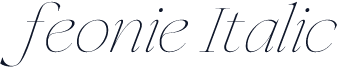 feonie Italic
