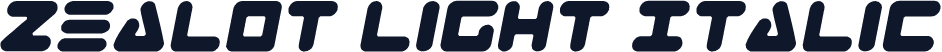 Zealot Light Italic