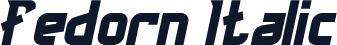 Fedorn Italic
