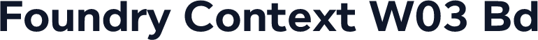 Foundry Context W03 Bd