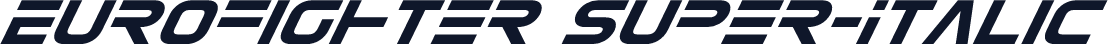 Eurofighter Super-Italic