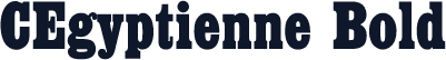 CEgyptienne Bold