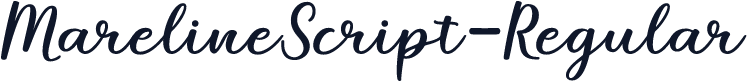 MarelineScript-Regular