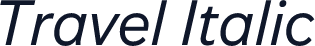 Travel Italic