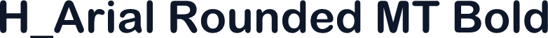 H_Arial Rounded MT Bold