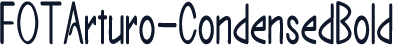 FOTArturo-CondensedBold