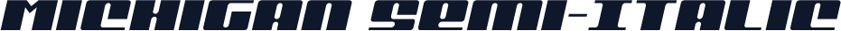 Michigan Semi-Italic