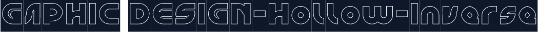 GAPHIC DESIGN-Hollow-Inverse