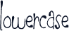 LowerCase