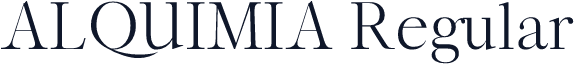 ALQUIMIA Regular