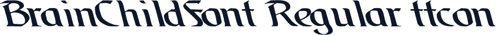 BrainChildFont Regular ttcon