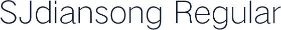 SJdiansong Regular
