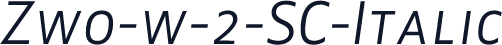 Zwo-w-2-SC-Italic