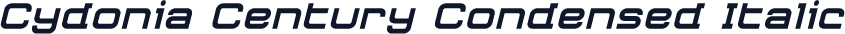 Cydonia Century Condensed Italic