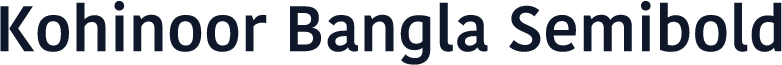 Kohinoor Bangla Semibold