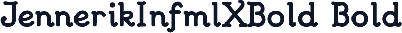 JennerikInfmlXBold Bold
