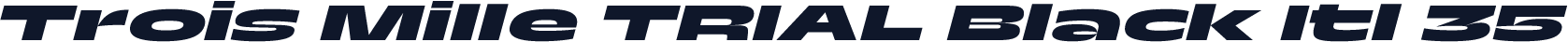 Trois Mille TRIAL Black Itl 35