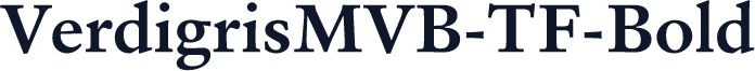 VerdigrisMVB-TF-Bold
