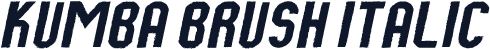 Kumba Brush Italic