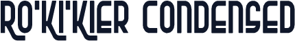 Ro'Ki'Kier Condensed