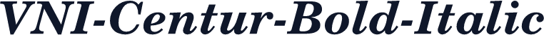 VNI-Centur-Bold-Italic