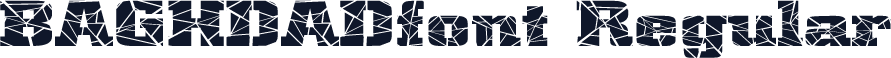 BAGHDADfont Regular
