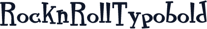 RocknRollTypobold