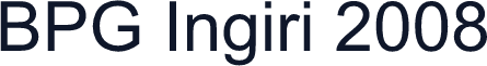 BPG Ingiri 2008
