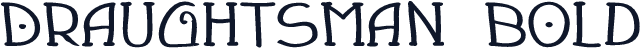 Draughtsman Bold