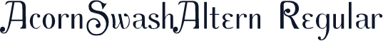 AcornSwashAltern Regular