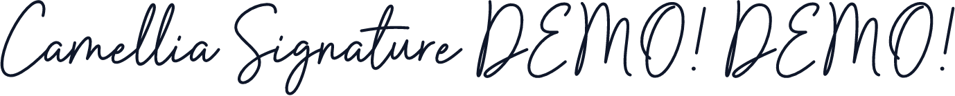 Camellia Signature DEMO! DEMO!