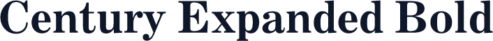 Century Expanded Bold