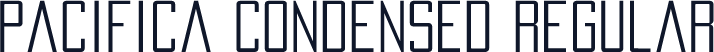 Pacifica Condensed Regular
