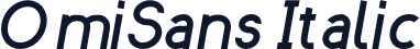 OmiSans Italic